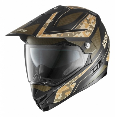 Шлем эндуро IXS HX 207 CAMOUFLAGE X12023 M73 Камуфляж фото в интернет-магазине FrontFlip.Ru