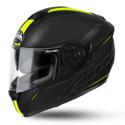 AIROH шлем интеграл ST701 SLASH YELLOW MATT фото в интернет-магазине FrontFlip.Ru