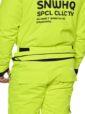 SNOW HEADQUARTER Горнолыжный комбинезон мужской A-89015 Лимонный фото в интернет-магазине FrontFlip.Ru
