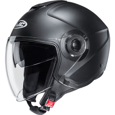 HJC Шлем i 40 SEMI FLAT BLACK фото в интернет-магазине FrontFlip.Ru