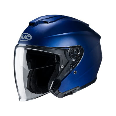 HJC Шлем i 30 SEMI FLAT METALLIC BLUE фото в интернет-магазине FrontFlip.Ru