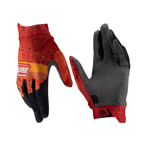 Мотоперчатки Leatt Moto 2.5 WindBlock Glove Burn фото в интернет-магазине FrontFlip.Ru