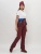 Полукомбинезон брюки горнолыжные женские  66179Bo фото в интернет-магазине FrontFlip.Ru
