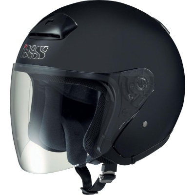 IXS Шлем открытый HX118 Термопластик, мат., Черный фото в интернет-магазине FrontFlip.Ru