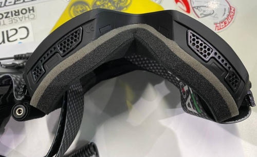 Очки снегоходные с двойной линзой AiM (PRO) 186-100 Black Matt фото в интернет-магазине FrontFlip.Ru