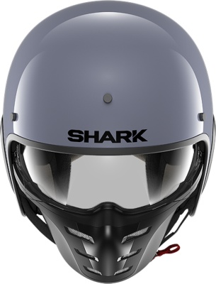 Шлем SHARK S-DRAK 2 BLANK Grey Nardo фото в интернет-магазине FrontFlip.Ru