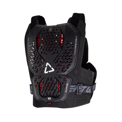 Защита панцирь Leatt Chest Protector 4.5 Evo Black фото в интернет-магазине FrontFlip.Ru