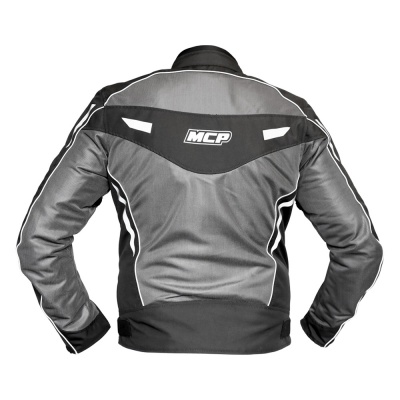 MCP Мотокуртка летняя Breeze черно-светло-серый фото в интернет-магазине FrontFlip.Ru