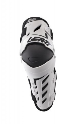 Наколенники Leatt Dual Axis Knee & Shin Guard White/Black фото в интернет-магазине FrontFlip.Ru