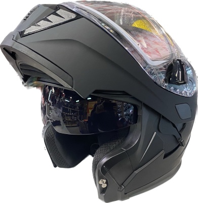 Шлем для снегохода AIM 906 Black Matt фото в интернет-магазине FrontFlip.Ru
