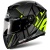AIROH шлем интеграл GP500 SECTORS YELLOW MATT фото в интернет-магазине FrontFlip.Ru