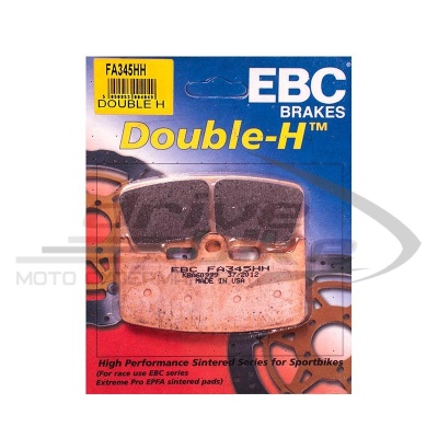 [EBC] Тормозные колодки FA345HH DOUBLE H Sintered фото в интернет-магазине FrontFlip.Ru