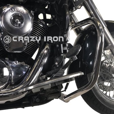 Дуги на мотоцикл KAWASAKI Vulcan 900 Chrome CRAZY IRON фото в интернет-магазине FrontFlip.Ru