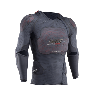Защита панцирь Leatt Body Protector 3DF AirFit Lite Evo Black фото в интернет-магазине FrontFlip.Ru