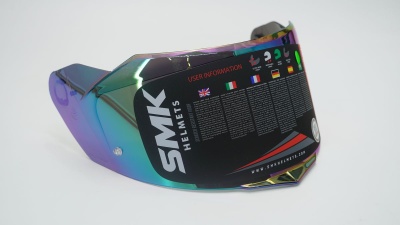 Визор тонированный цветной для SMK STELLAR фото в интернет-магазине FrontFlip.Ru