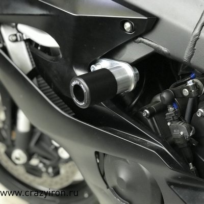 Слайдеры для мотоцикла YAMAHA YZF-R6 `17- CRAZY IRON фото в интернет-магазине FrontFlip.Ru
