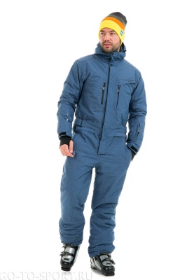 Сноубордический комбинезон Snowheadquater 8650 тёмн. джинсовый фото в интернет-магазине FrontFlip.Ru