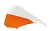 RTech Боковина воздушного фильтра правая SX123 13-15 # SX250 13-16 # SXF125-450 13-15 оранжево-белая (moto parts)