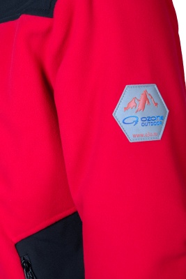 Ozone Куртка мужск. Fint красный/черный фото в интернет-магазине FrontFlip.Ru
