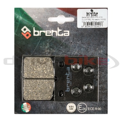 [BRENTA] Тормозные колодки FT 3141 Organic фото в интернет-магазине FrontFlip.Ru