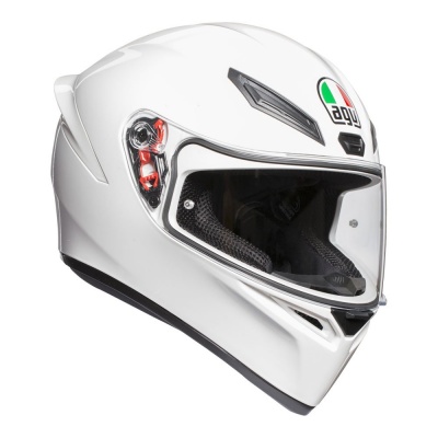 Шлем AGV K-1 MONO White фото в интернет-магазине FrontFlip.Ru