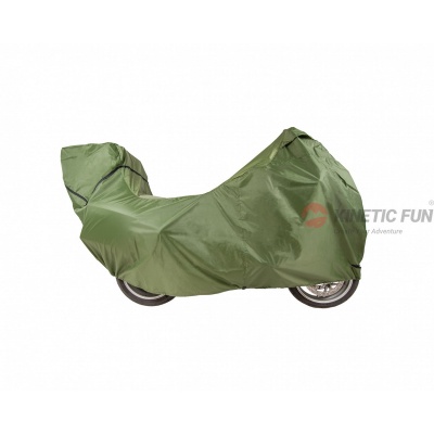 [KINETIC FUN] Чехол для мотоцикла 'Tourism Bags Transformer' Ткань Окcфорд 240D, цвет Хаки фото в интернет-магазине FrontFlip.Ru