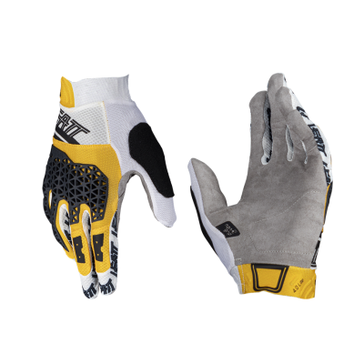 Велоперчатки Leatt MTB 4.0 Lite Glove Gold фото в интернет-магазине FrontFlip.Ru