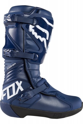 Мотоботы Fox Comp Boot (MX20) Navy фото в интернет-магазине FrontFlip.Ru