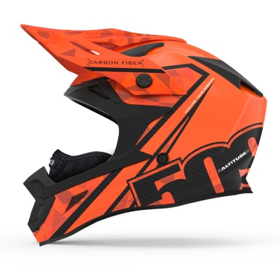 Шлем 509 Altitude Carbon Fidlock Orange фото в интернет-магазине FrontFlip.Ru