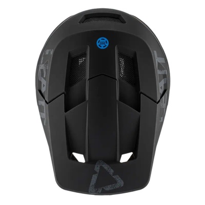 Велошлем подростковый Leatt MTB Gravity 1.0 Junior Helmet Black фото в интернет-магазине FrontFlip.Ru