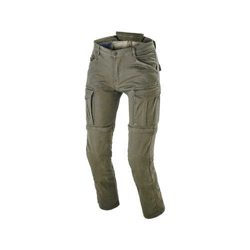 MACNA Брюки ARRIVAL ткань джинс.зелен. фото в интернет-магазине FrontFlip.Ru
