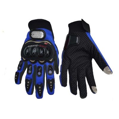 Перчатки Pro-Biker MCS-01TS (TOUCH SCREEN) Blue фото в интернет-магазине FrontFlip.Ru