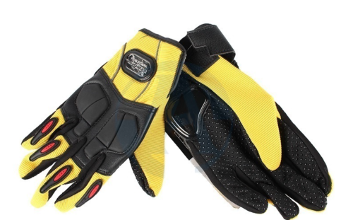 Перчатки Pro-Biker MCS-21 Yellow фото в интернет-магазине FrontFlip.Ru