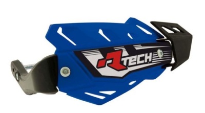 RTech Защита рук FLX ATV синяя с крепежом (moto parts) фото в интернет-магазине FrontFlip.Ru