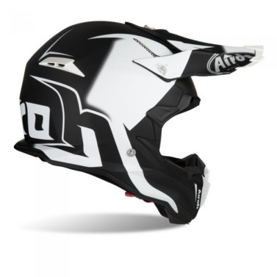AIROH шлем кросс TERMIN,OPEN VIS,SLIDER BLACK MATT фото в интернет-магазине FrontFlip.Ru
