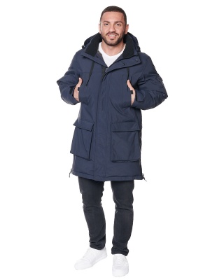 Куртка A-8811 Темно-синий фото в интернет-магазине FrontFlip.Ru
