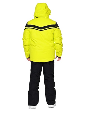 SNOW HEADQUARTER Горнолыжная куртка мужская A8985 Лимонный фото в интернет-магазине FrontFlip.Ru