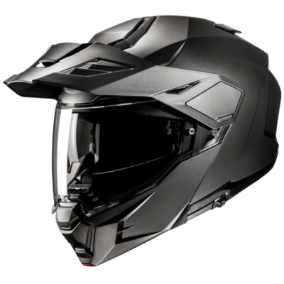 HJC Шлем i80 SEMI FLAT TITANIUM фото в интернет-магазине FrontFlip.Ru