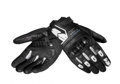SPIDI Перчатки G-CARBON Black/White фото в интернет-магазине FrontFlip.Ru