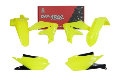 RTech Комплект пластика WRF250-450 19-20 желтый неон (moto parts) фото в интернет-магазине FrontFlip.Ru