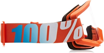 Очки кроссовые 100% STRATA MX Replica Orange фото в интернет-магазине FrontFlip.Ru