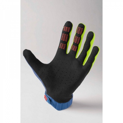 Мотоперчатки Fox Flexair Mawlr Glove Dust Blue 2021 фото в интернет-магазине FrontFlip.Ru