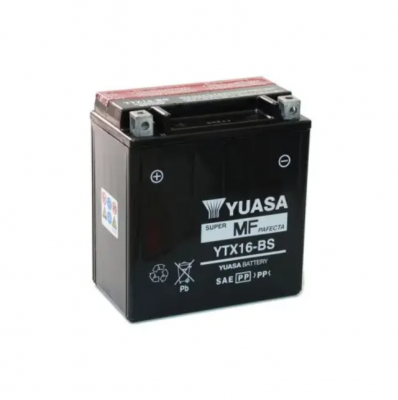 YUASA   Аккумулятор  YTX16-BS-1 фото в интернет-магазине FrontFlip.Ru