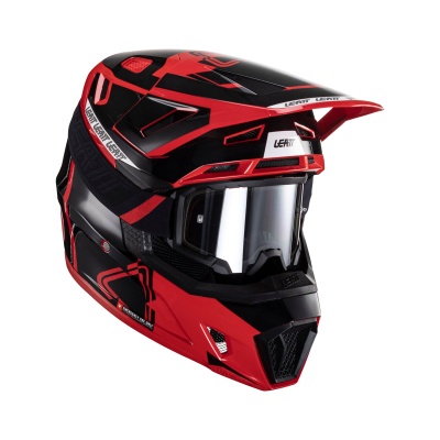 Мотошлем Leatt Moto 7.5 Helmet Kit Red фото в интернет-магазине FrontFlip.Ru