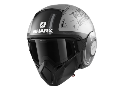 SHARK Шлем STREET DRAK TRIBUTE RM Mat SAA фото в интернет-магазине FrontFlip.Ru