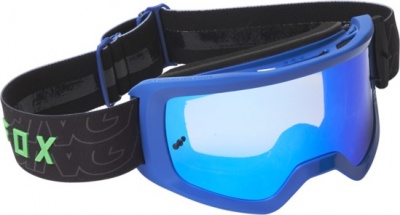 Очки Fox Main Peril Goggle Spark Blue (28064-002-OS) фото в интернет-магазине FrontFlip.Ru
