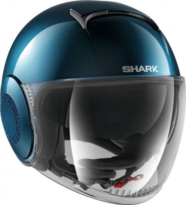 SHARK Шлем Nano crystal metal BLM фото в интернет-магазине FrontFlip.Ru