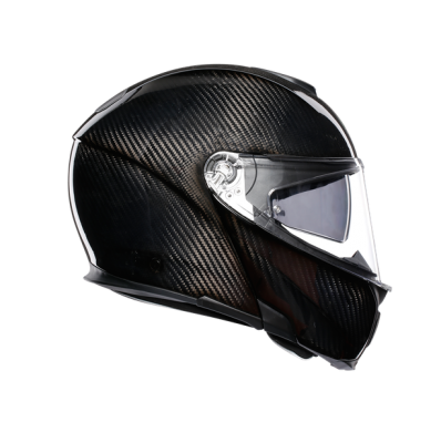 Шлем AGV SPORTMODULAR MONO Glossy Carbon фото в интернет-магазине FrontFlip.Ru
