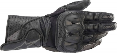 ALPINESTARS Мотоперчатки кожаные SP-2 V3 GLOVES черный-антрацит, 104 фото в интернет-магазине FrontFlip.Ru