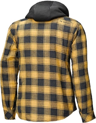 Моторубашка HELD Lumberjack II черно-жел фото в интернет-магазине FrontFlip.Ru